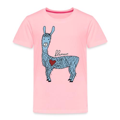 Cute llama - Toddler Premium T-Shirt