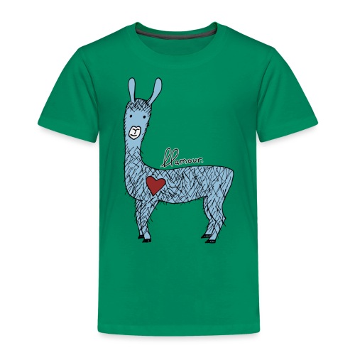 Cute llama - Toddler Premium T-Shirt