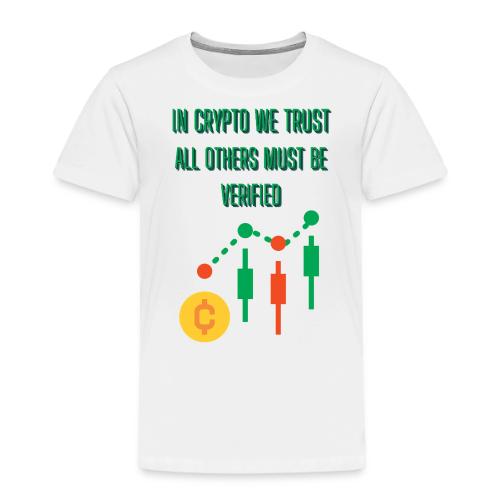 Sarcastic Bitcoin Investor T-shirt - Toddler Premium T-Shirt