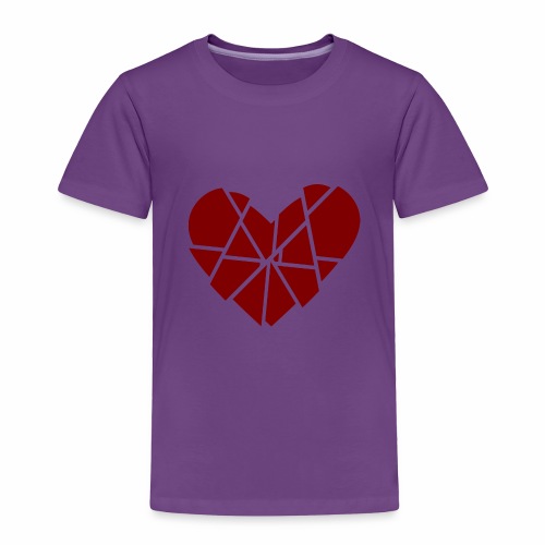 Heart Broken Shards Anti Valentine's Day - Toddler Premium T-Shirt