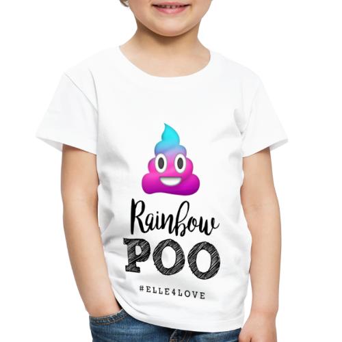 Rainbow Poo - Toddler Premium T-Shirt