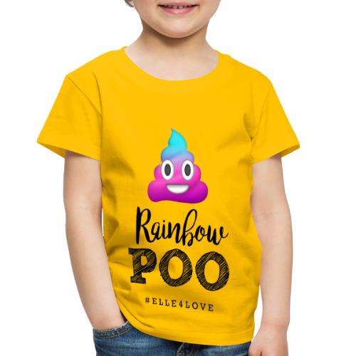 Rainbow Poo - Toddler Premium T-Shirt