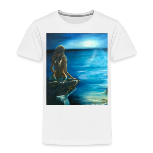 Mermaid over looking the sea - Toddler Premium T-Shirt