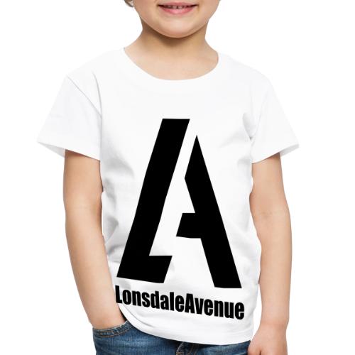 Lonsdale Avenue Logo Black Text - Toddler Premium T-Shirt