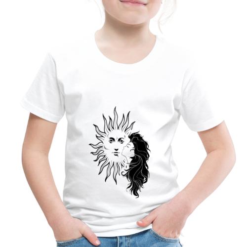 Mystical Girl & Sun - Toddler Premium T-Shirt