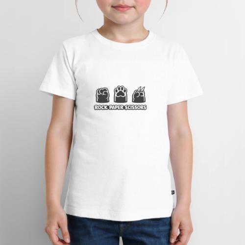 Playful Dog Paw Rock Paper Scissors - Toddler Premium T-Shirt