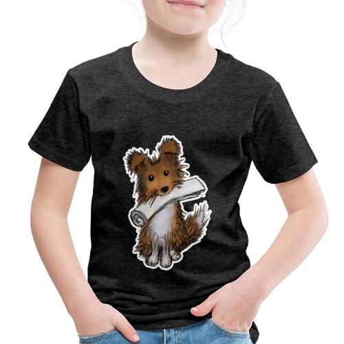 Sheltie Puppy - Toddler Premium T-Shirt