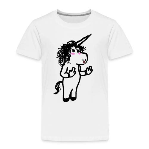 Rude Unicorn - Toddler Premium T-Shirt