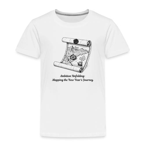Unfolding Map of Ambition T-Shirt - Toddler Premium T-Shirt