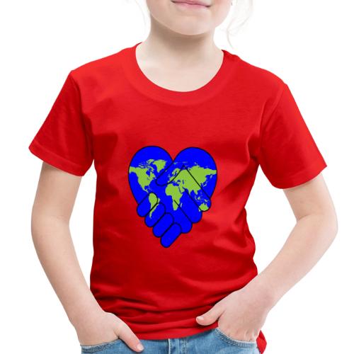 World United in Love - Toddler Premium T-Shirt