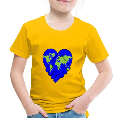 World United in Love - Toddler Premium T-Shirt