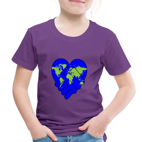 World United in Love - Toddler Premium T-Shirt