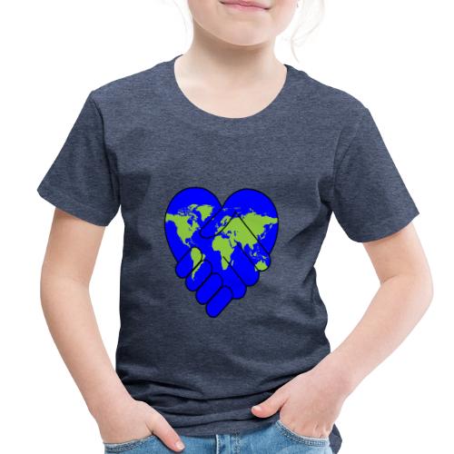 World United in Love - Toddler Premium T-Shirt