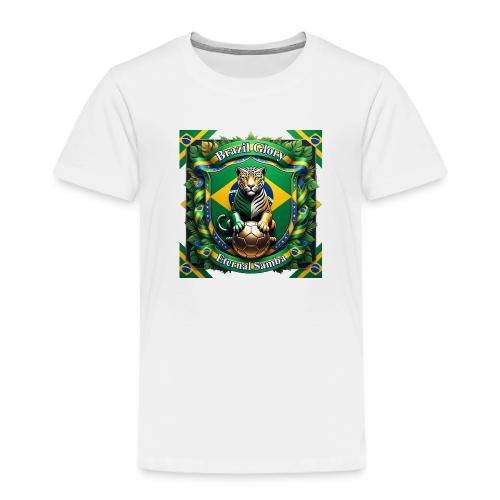 Brazil Jaguar Glory T-Shirt, Flag Pride Badge Gift - Toddler Premium T-Shirt