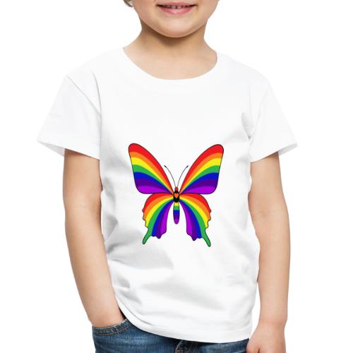 Rainbow Butterfly - Toddler Premium T-Shirt