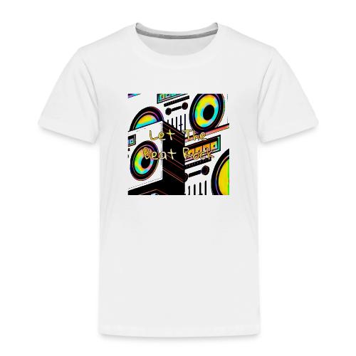 Let The Beat Rock design - Toddler Premium T-Shirt