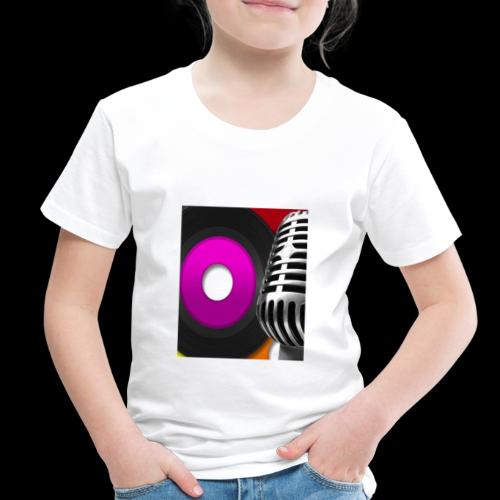 Record & Microphone For Audiophiles - Toddler Premium T-Shirt