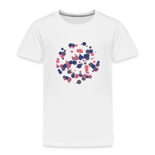 abstract circles pattern - Toddler Premium T-Shirt