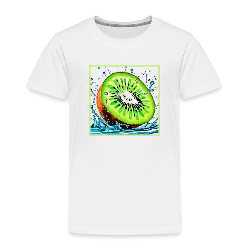 Kiwi Splash of Freshness - Toddler Premium T-Shirt