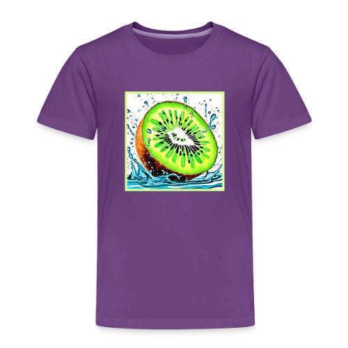Kiwi Splash of Freshness - Toddler Premium T-Shirt