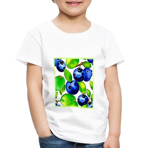 Fresh Blueberry Art - Toddler Premium T-Shirt