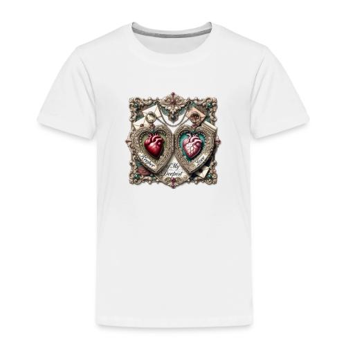 Keeper of My Deepest Love Victorian Locket T-Shirt - Toddler Premium T-Shirt