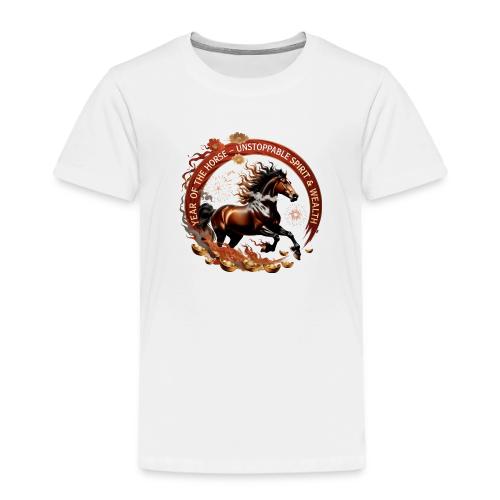 Year of the Horse Fiery Spirit T Shirt, Lunar New - Toddler Premium T-Shirt