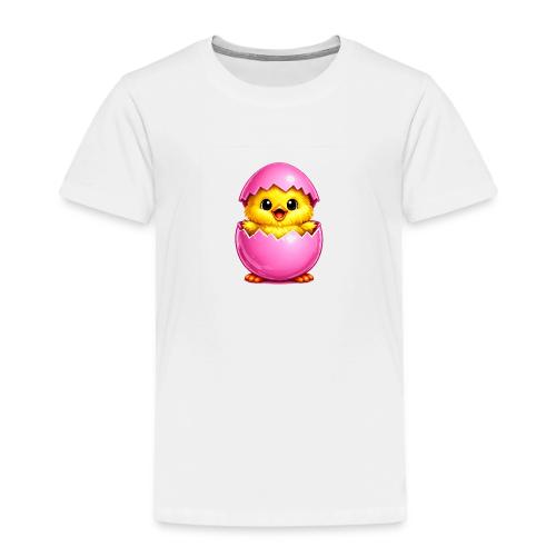 Easter Chick Pink - Toddler Premium T-Shirt