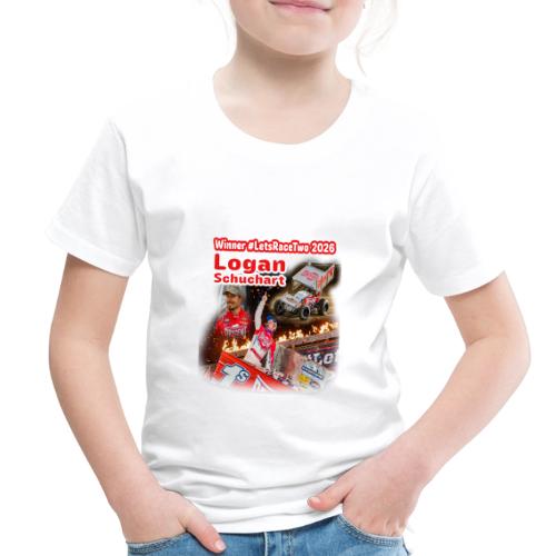 Logan Schuchart #LetsRaceTwo Winner - Toddler Premium T-Shirt