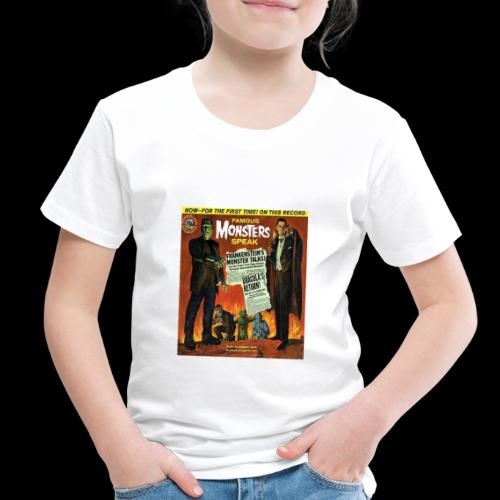 Famous Monsters Speak Album - Toddler Premium T-Shirt