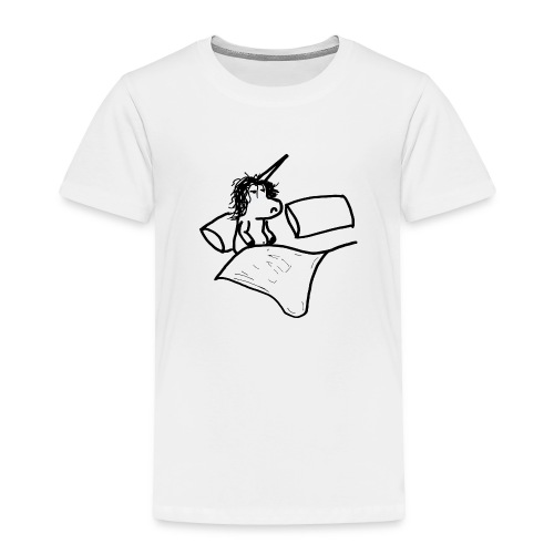 Waking up unicorn - Toddler Premium T-Shirt