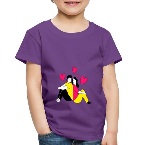 valentine s day line character 5979174 - Toddler Premium T-Shirt