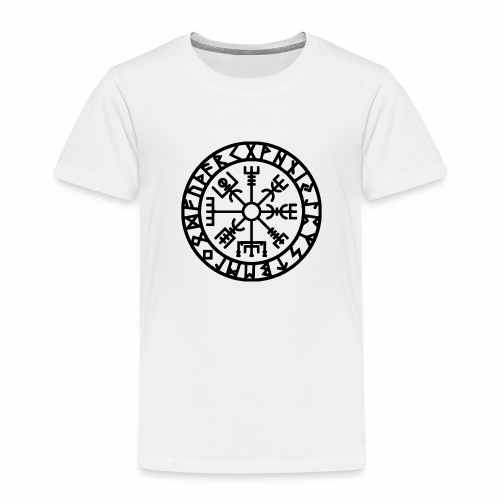 Viking Rune Vegvisir The Runic Compass - Toddler Premium T-Shirt