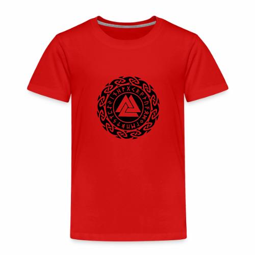 Viking Rune Valknut Wotansknot Gift Ideas - Toddler Premium T-Shirt