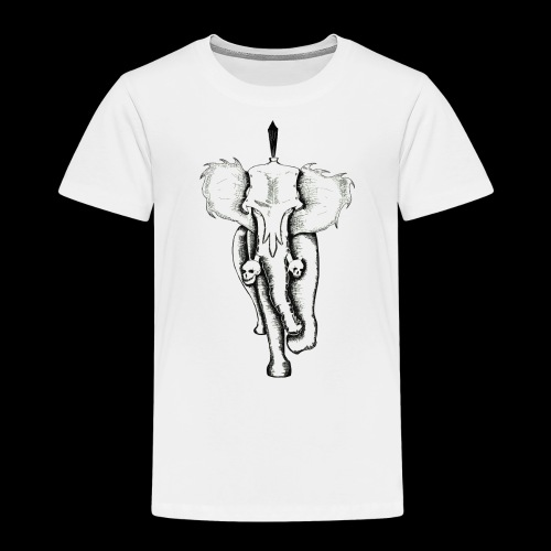 Nature Rebellion Elephant T PNG rempli 3 - Toddler Premium T-Shirt