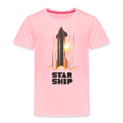 Star Ship Mars - Light - Toddler Premium T-Shirt