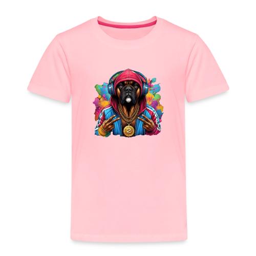 Boxer Dog Splash Art - Toddler Premium T-Shirt