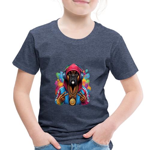 Boxer Dog Splash Art - Toddler Premium T-Shirt