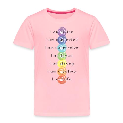 Just For Today Chakras - Toddler Premium T-Shirt