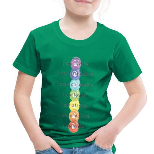 Just For Today Chakras - Toddler Premium T-Shirt