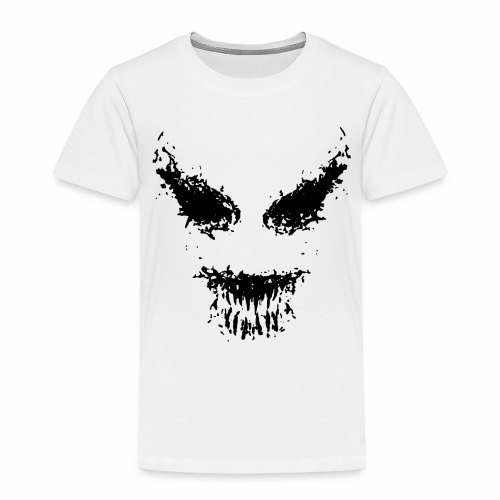 Creepy Monster Nightmare Halloween Face - Toddler Premium T-Shirt