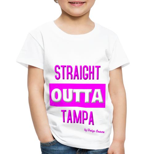 STRAIGHT OUTTA TAMPA PINK - Toddler Premium T-Shirt