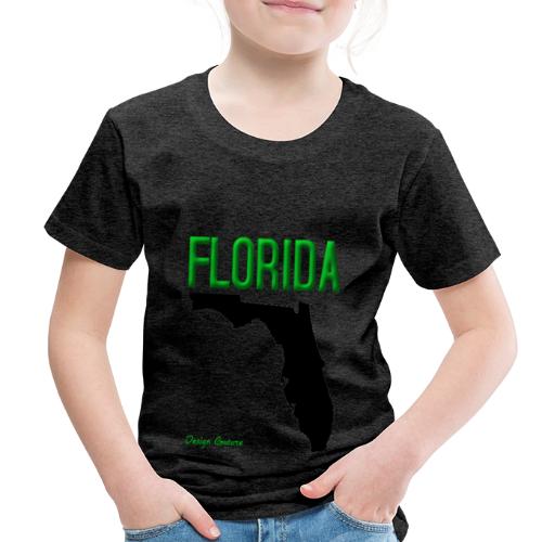 FLORIDA REGION MAP GREEN - Toddler Premium T-Shirt