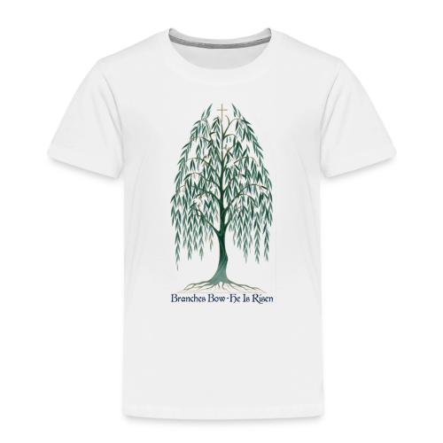 Easter Branches Bow Willow T Shirt, Easter Gift - Toddler Premium T-Shirt