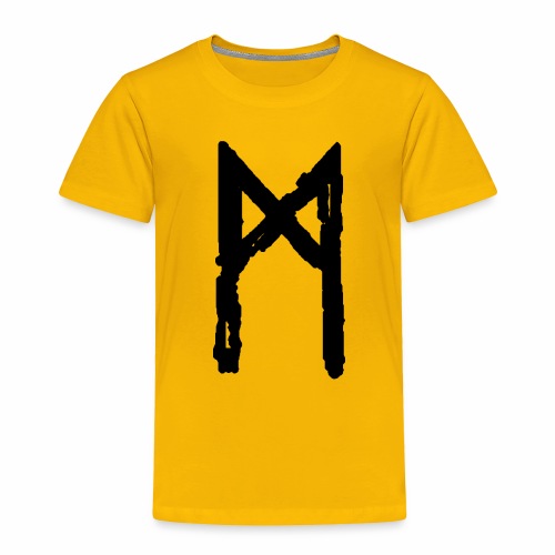 Elder Futhark Rune - Letter M - Toddler Premium T-Shirt