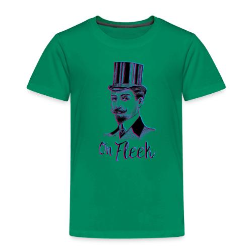 On Fleek Mustache Man - Toddler Premium T-Shirt