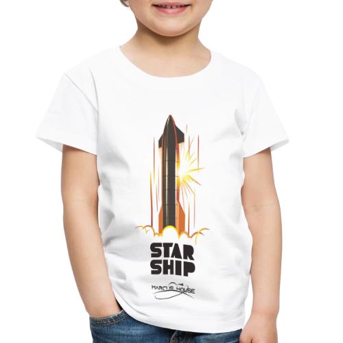 Star Ship Mars - Light - With Logo - Toddler Premium T-Shirt
