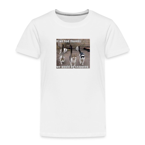 funny cat - Toddler Premium T-Shirt