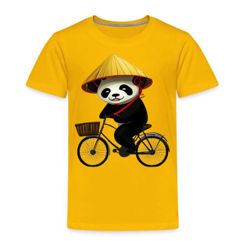Panda Biking - Toddler Premium T-Shirt