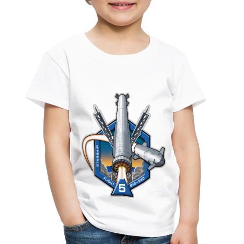 Starship Flight Test 5 - Toddler Premium T-Shirt